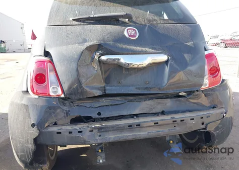 2017 Fiat 500E Battery Electric from USA, damaged, VIN 3C3CFFGE7HT621027